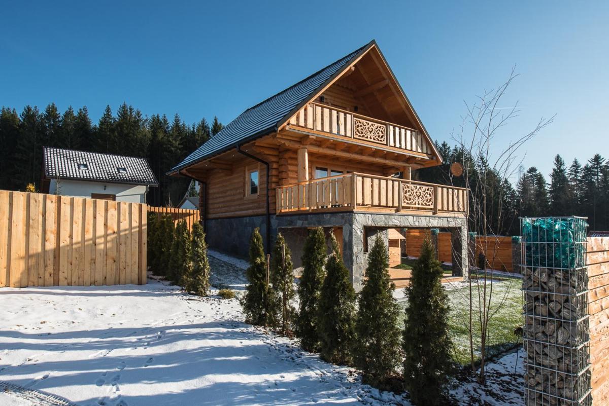 Beskid Wood Houses Jasnowice ภายนอก รูปภาพ