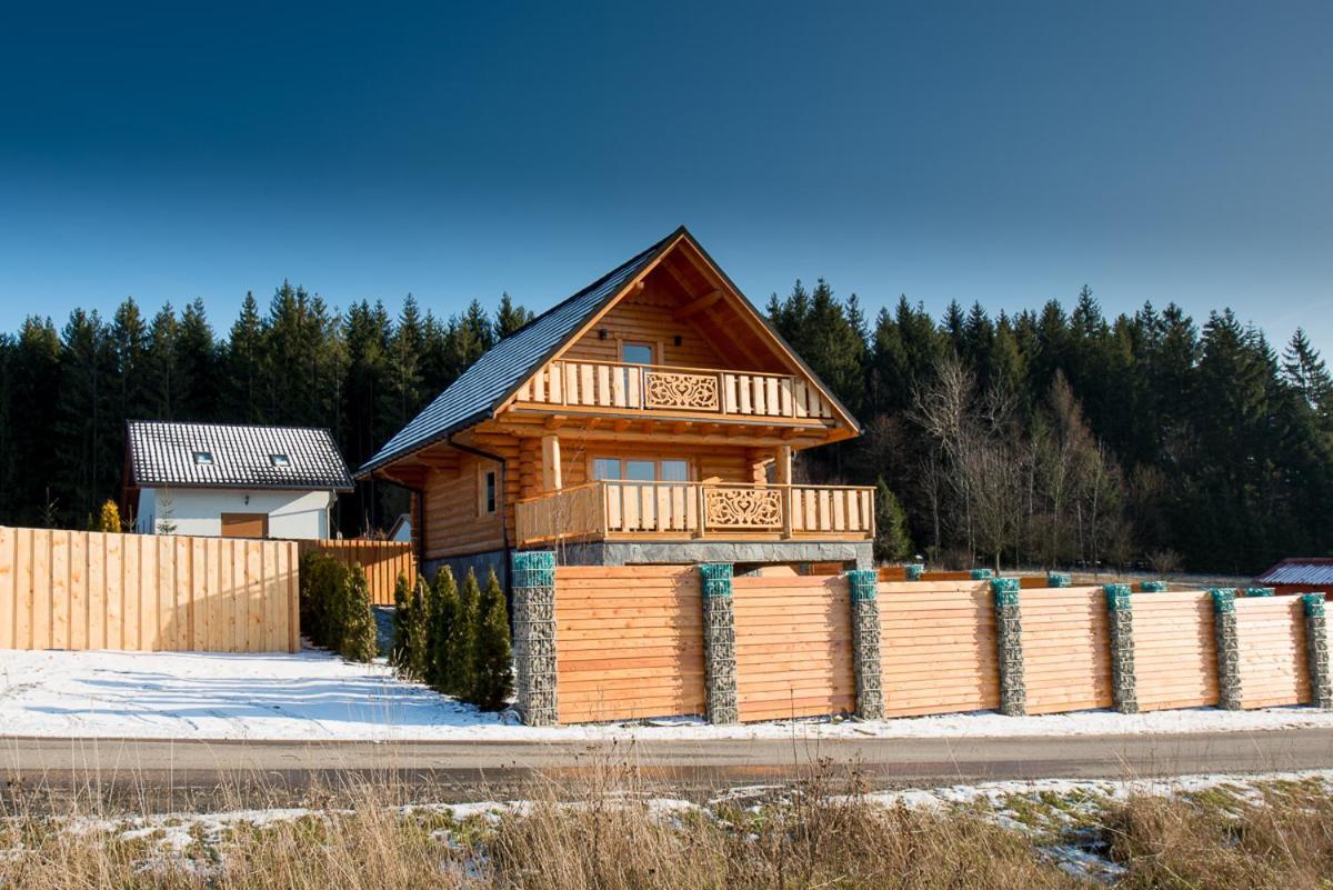 Beskid Wood Houses Jasnowice ภายนอก รูปภาพ