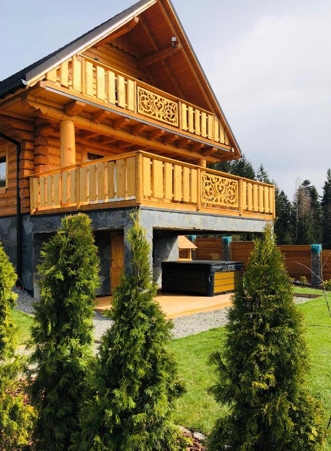 Beskid Wood Houses Jasnowice ภายนอก รูปภาพ