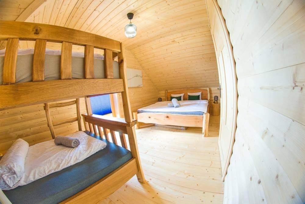 Beskid Wood Houses Jasnowice ภายนอก รูปภาพ